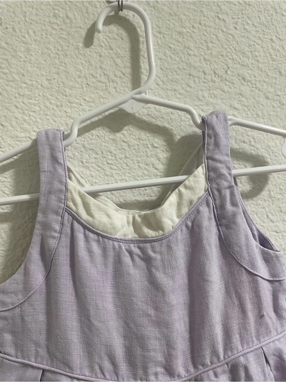 Vintage Janie and Jack linen dress